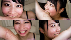 [Bite] A bright smile and beautiful teeth! Ayame Miyazaki&#39;s serious bite, Part 1