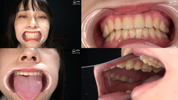 &quot;Popular actress Suzune Kiritani&#39;s super rare observation of her mouth, teeth and tongue!&quot; Suzune Kiritani