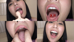 [Oral fetish] Arisa Kawasaki&#39;s maniac oral observation and oral fetish play! [Whole swallow] -