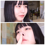 Nose fetish video of Shunka Miyanoki