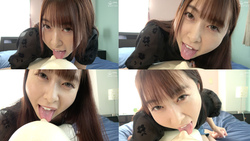 [Super cute girl&#39;s face licking handjob play★] Mirai Domoto ADOA-066-⑩