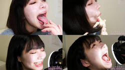 Premium version included! Hinata Hikage&#39;s maniac oral observation and oral fetish play! [Oral fetish] [Whole swallow]